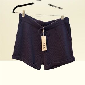 525 America Navy Knit Drawstring Athletic Shorts